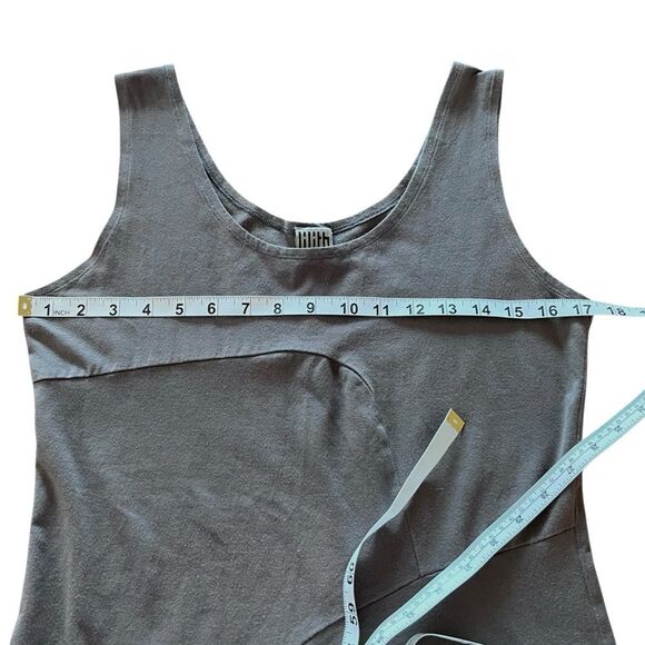 Lilith Asymmetrical Sleeveless Jersey Knit Dress - Picture 5 of 6